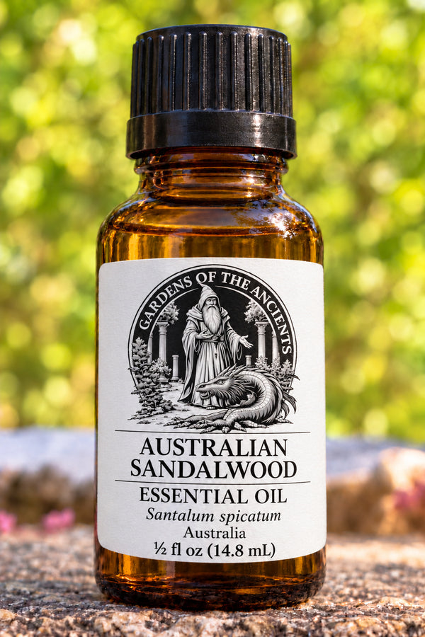 Australian Sandalwood Essential Oil – Santalum spicatum Australia – GARDENS OF THE ANCIENTS®