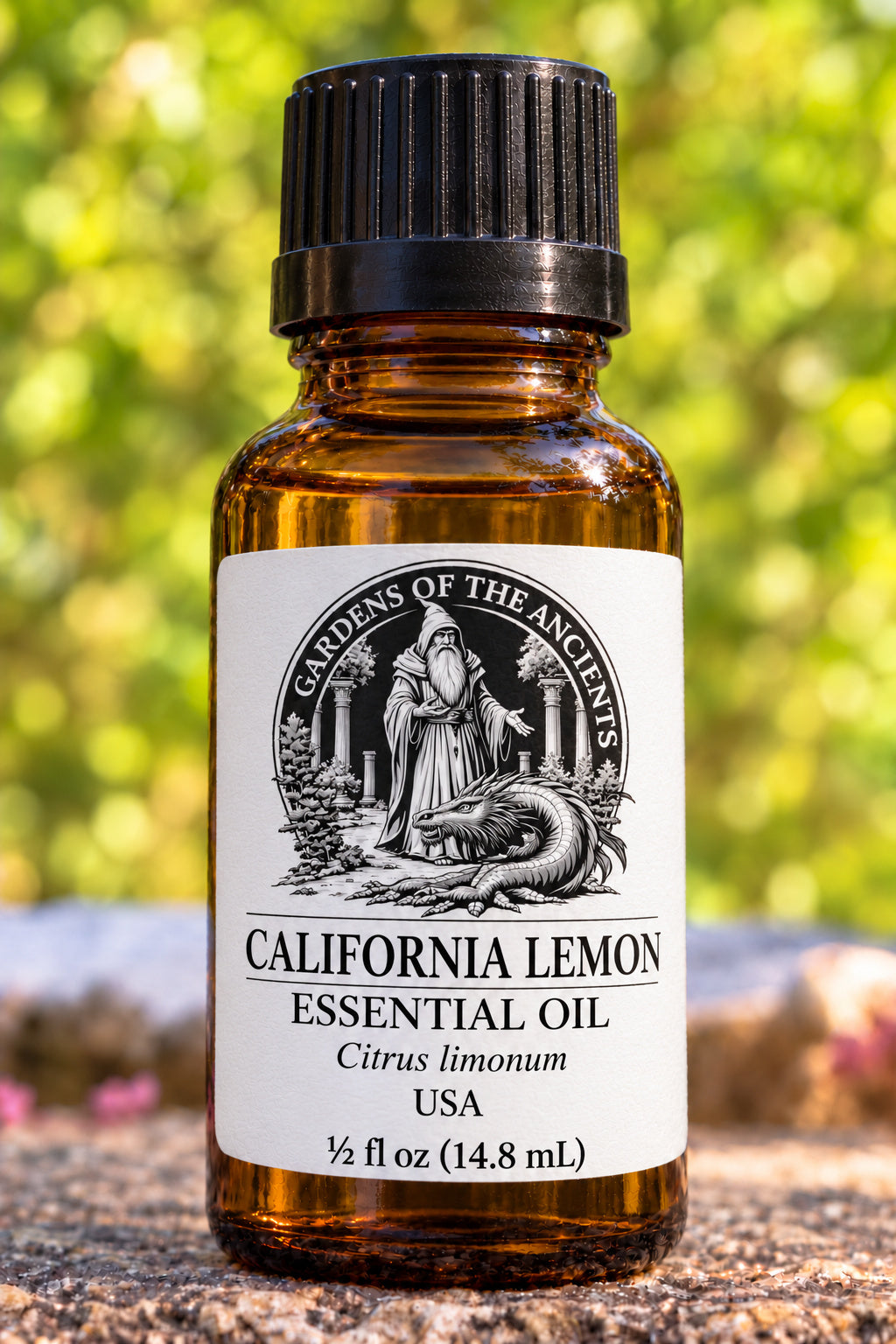 California Lemon Essential Oil – Citrus limonum USA – GARDENS OF THE ANCIENTS®