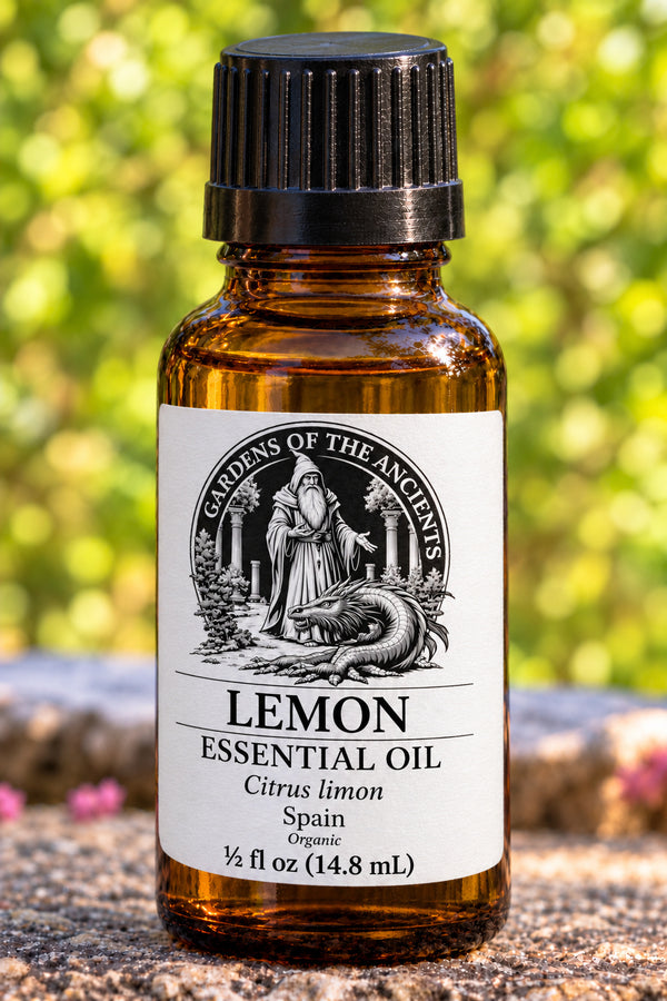 Lemon Essential Oil – Citrus limon Spain – GARDENS OF THE ANCIENTS®