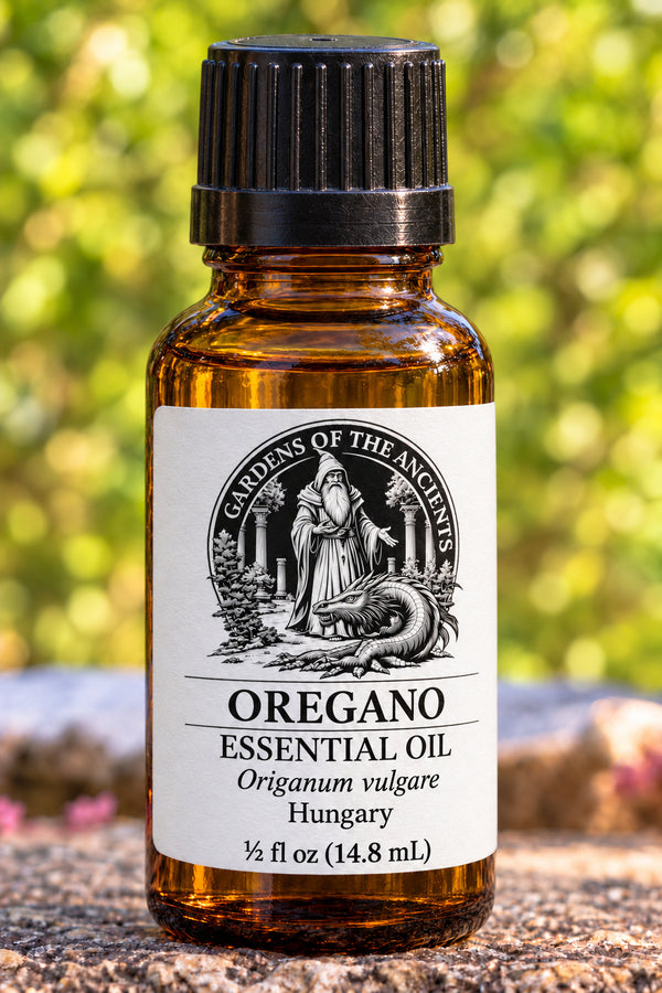 Oregano Essential Oil – Origanum vulgare Hungary – GARDENS OF THE ANCIENTS®