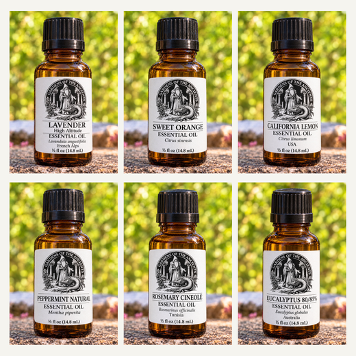 Pick any 4 of our $8.75 essential oils