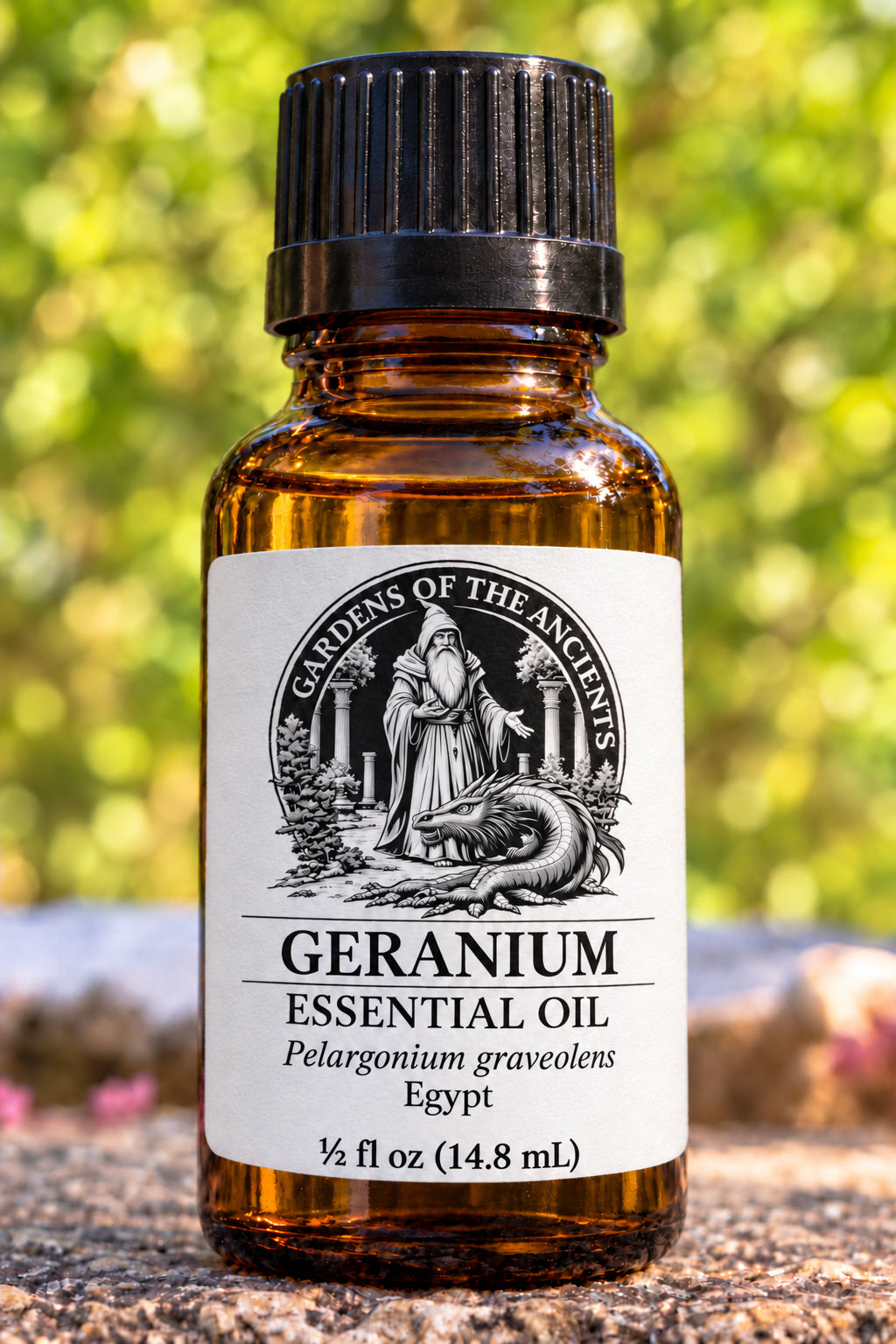 Geranium Essential Oil – Pelargonium graveolens Egypt – GARDENS OF THE ANCIENTS®