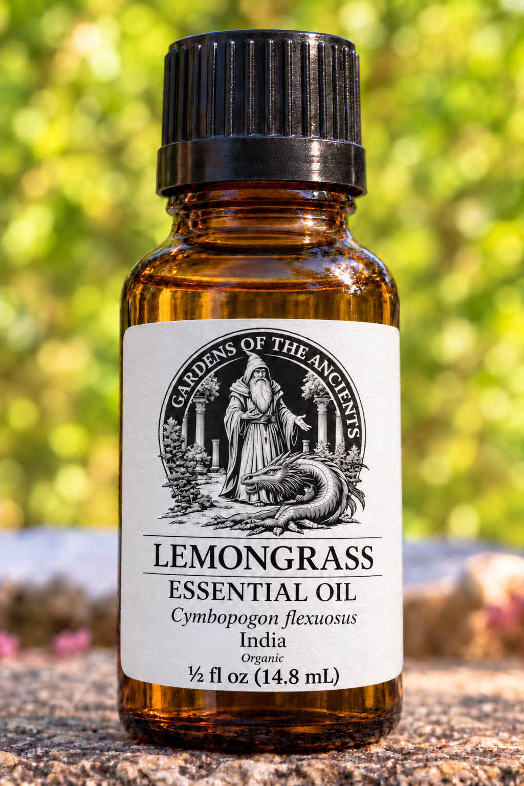 Lemongrass Essential Oil – Cymbopogon flexuosus India Organic – GARDENS OF THE ANCIENTS®