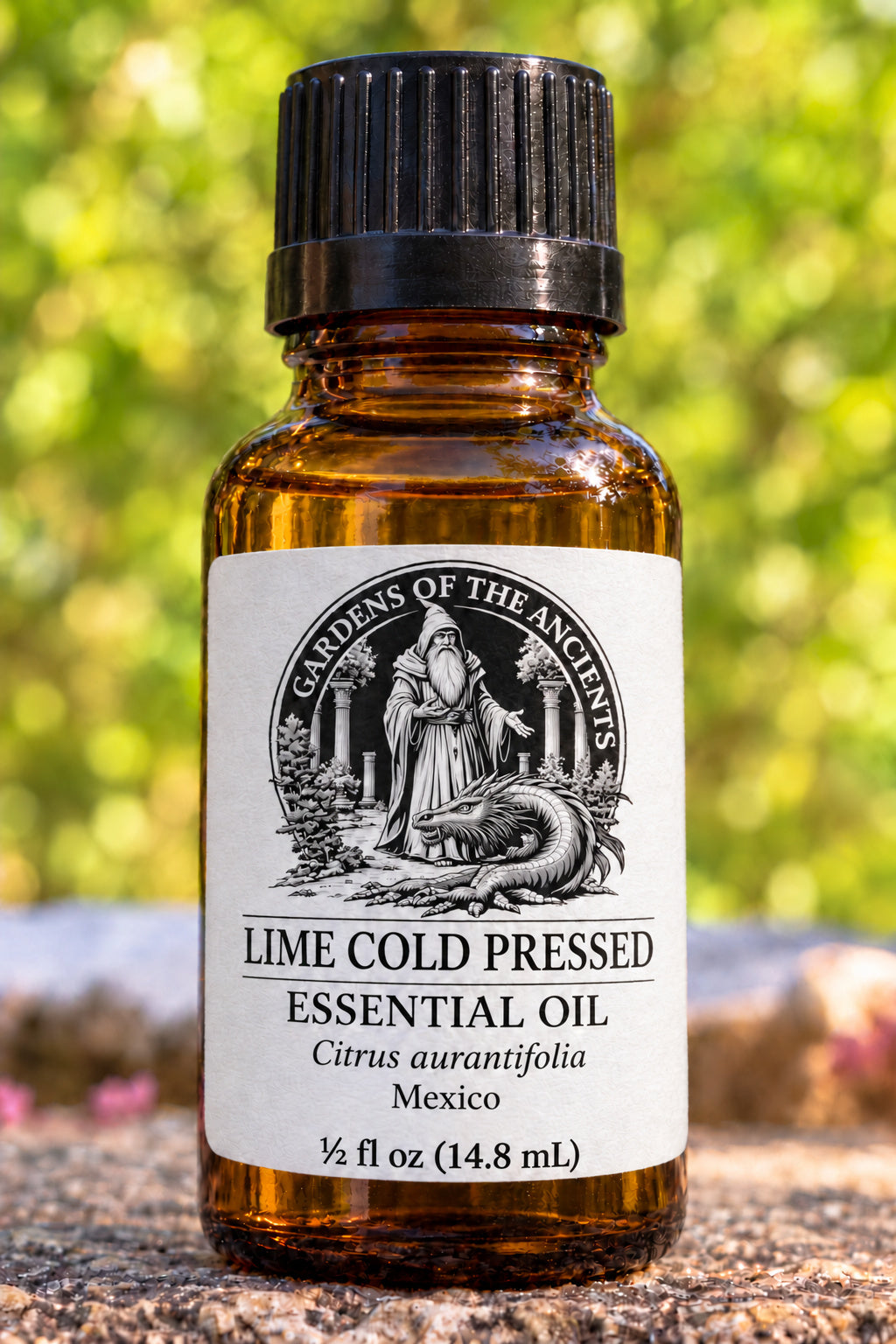 Lime Essential Oil Cold Pressed – Citrus aurantifolia Mexico – GARDENS OF THE ANCIENTS®