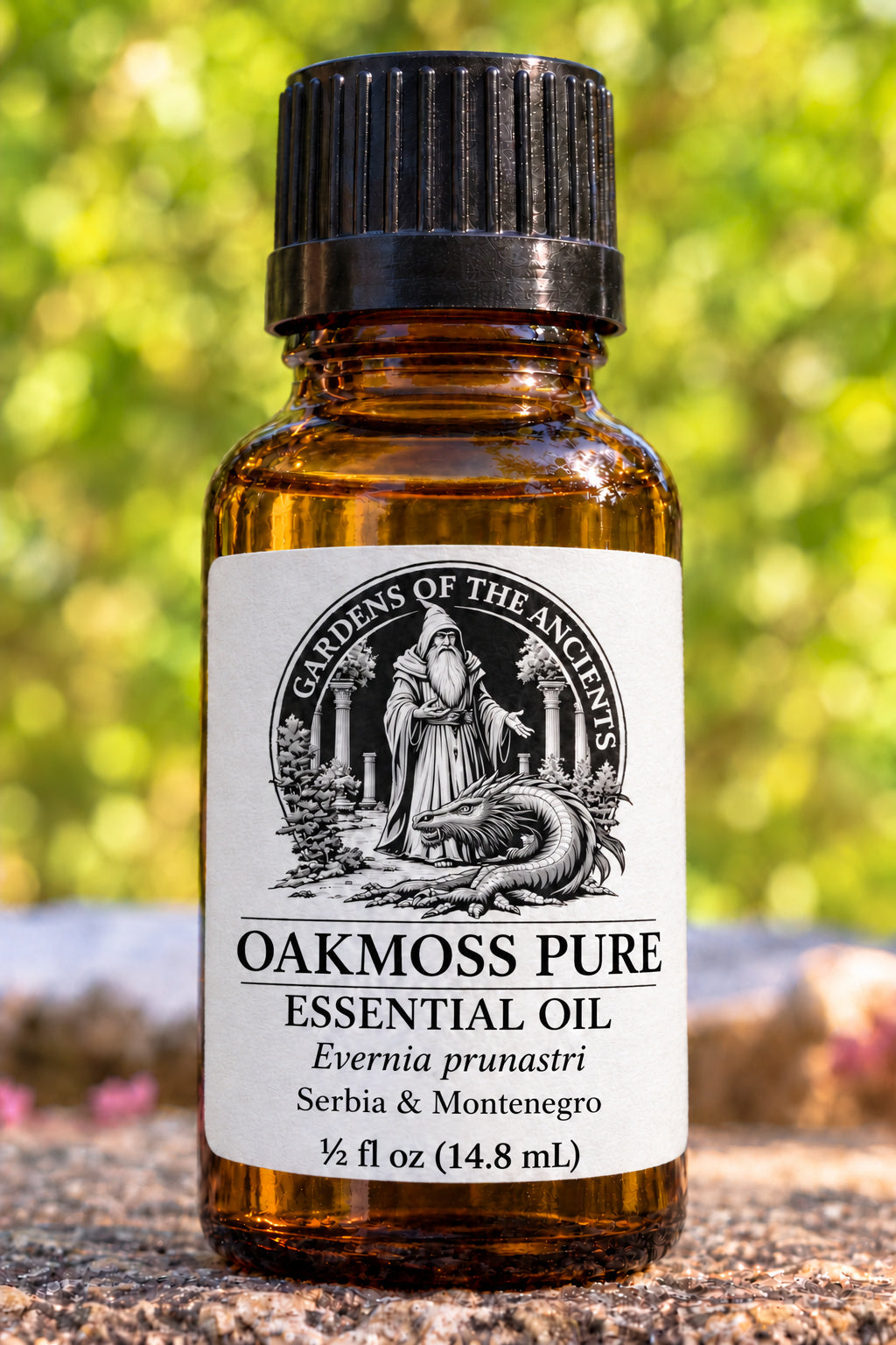 Oakmoss Essential Oil Pure – Evernia prunastri Serbia & Montenegro – GARDENS OF THE ANCIENTS®