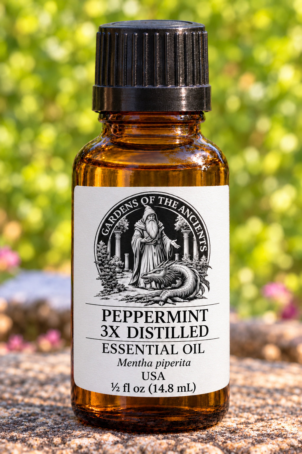 Peppermint Essential Oil 3X Distilled – Mentha piperita USA – GARDENS OF THE ANCIENTS®