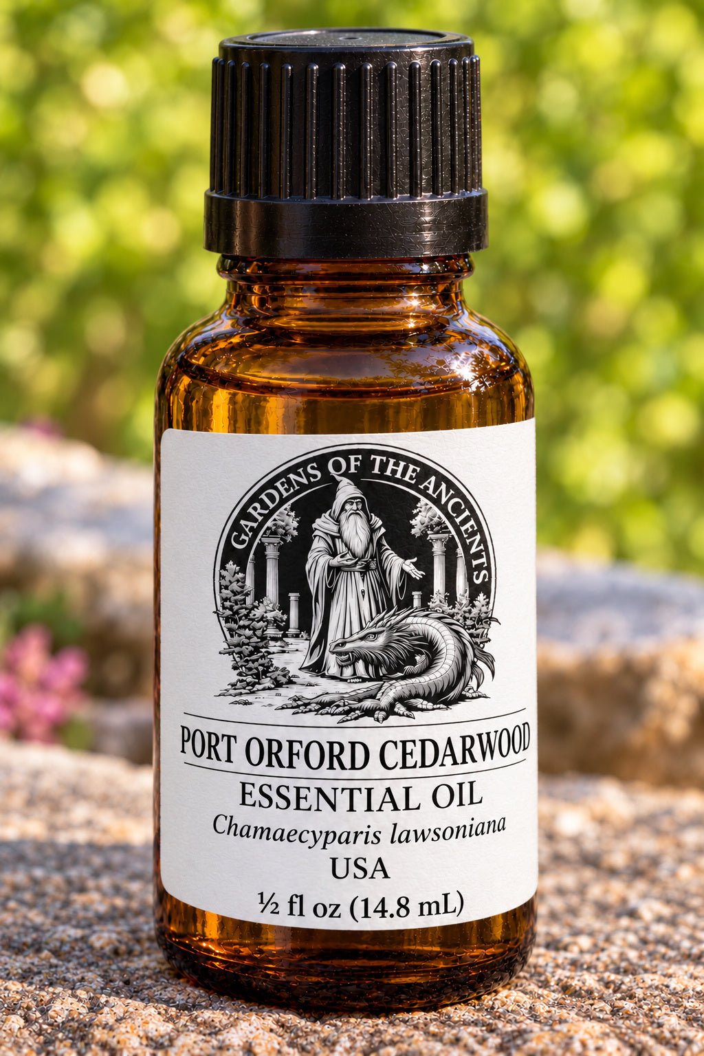 Port Orford Cedarwood Essential Oil – Chamaecyparis lawsoniana USA – GARDENS OF THE ANCIENTS®
