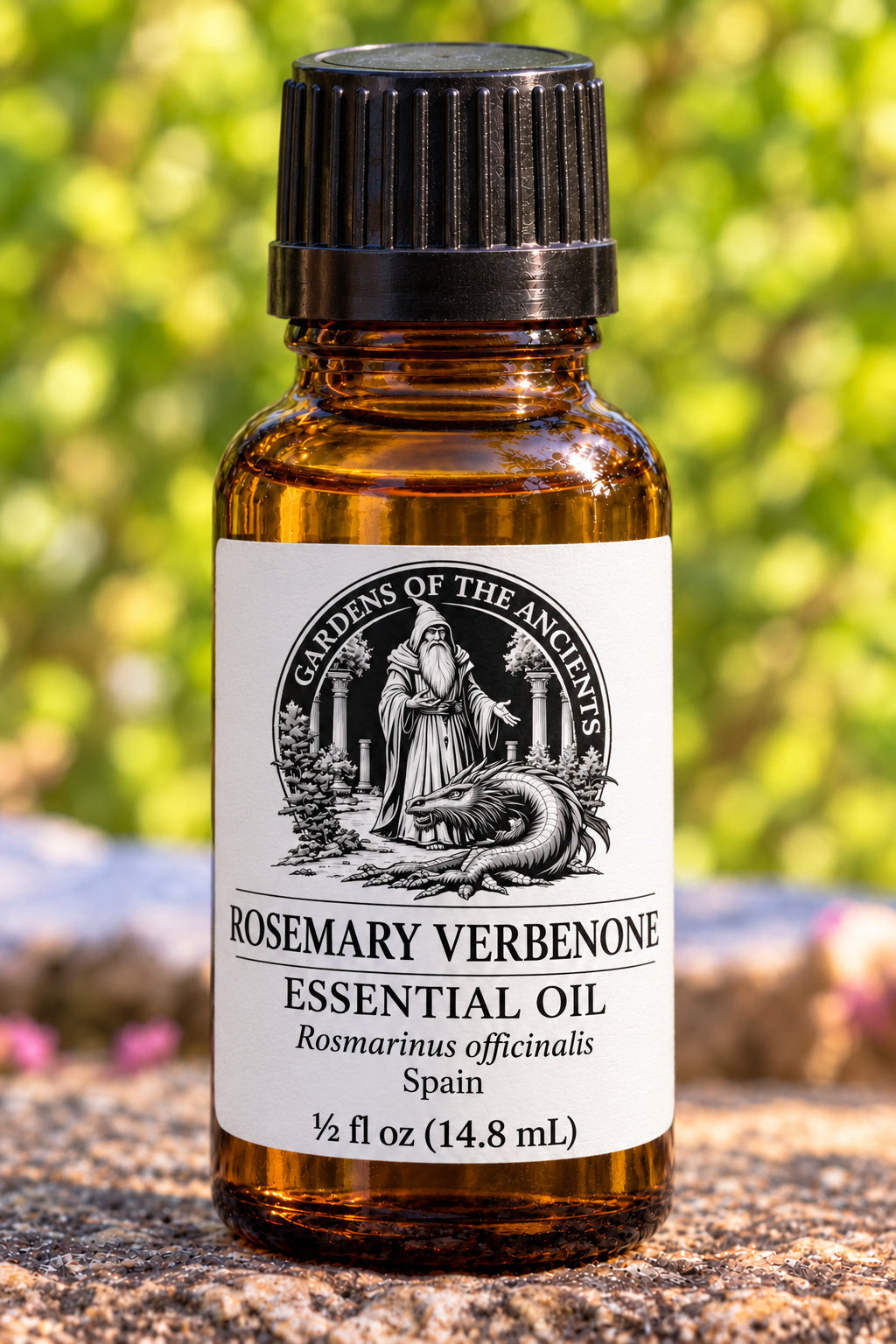 Rosemary Verbenone Essential Oil – Rosmarinus officinalis Spain – GARDENS OF THE ANCIENTS®