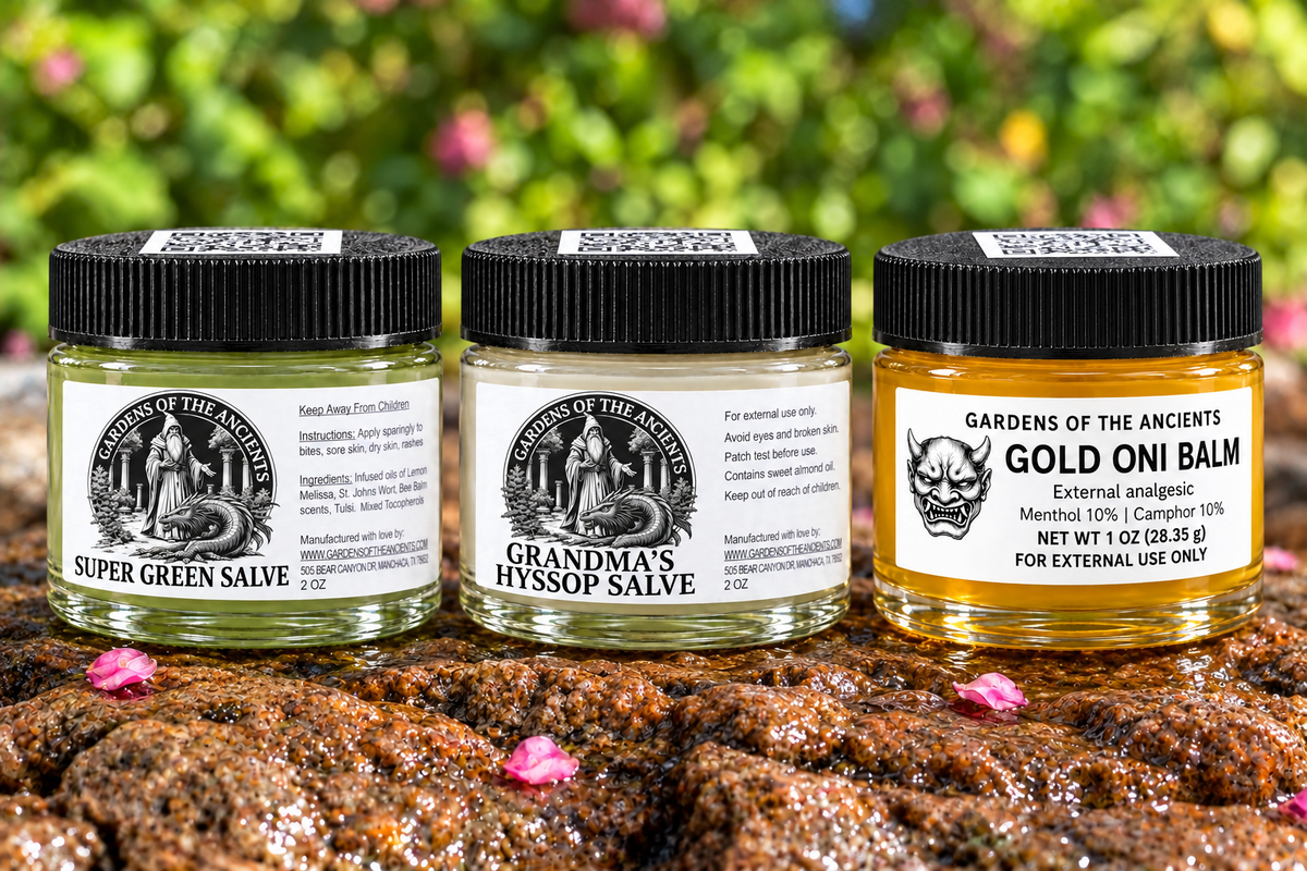 Salve & Balm Trio