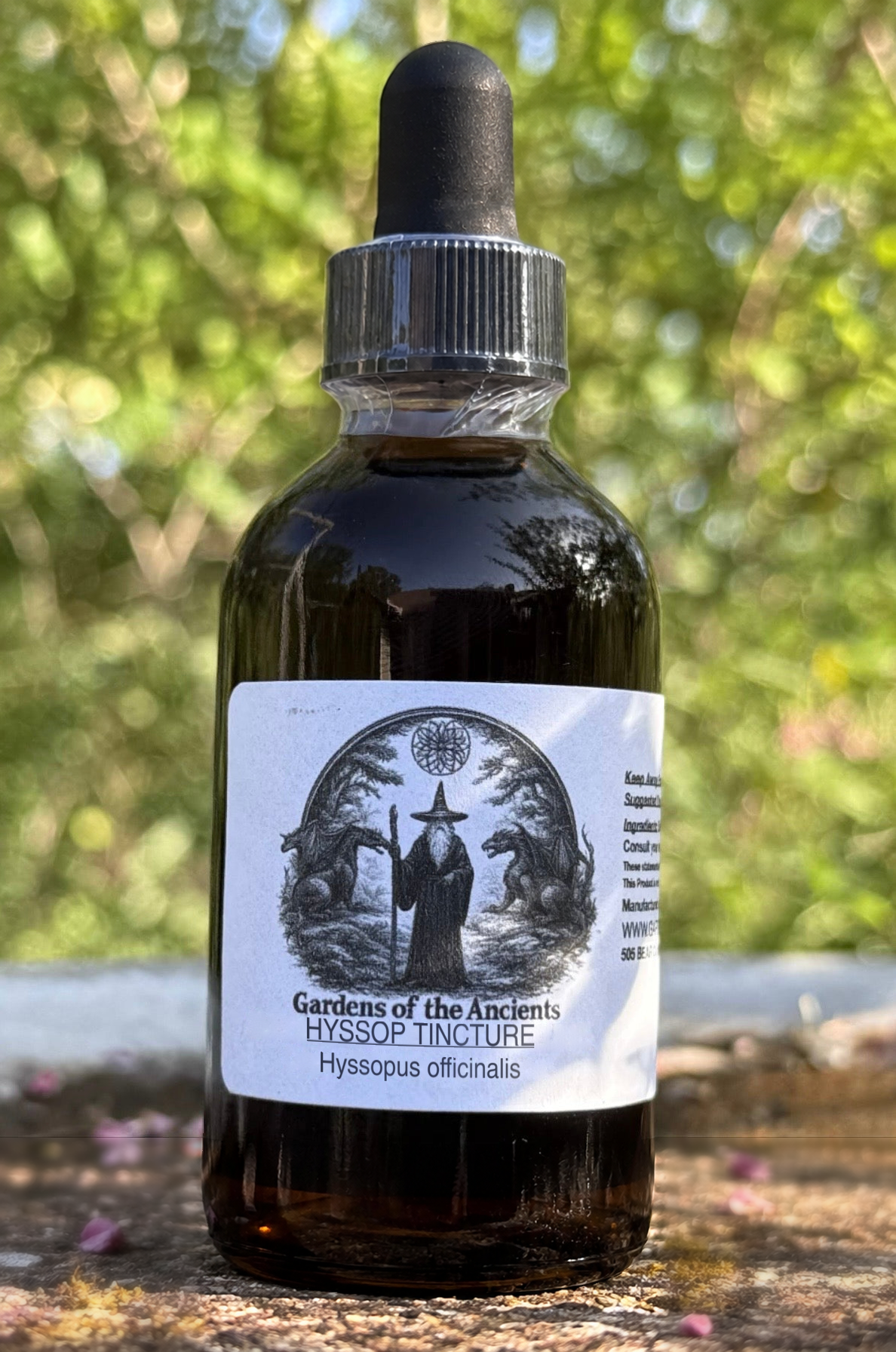 Hyssop Tincture – Hyssopus officinalis – GARDENS OF THE ANCIENTS®