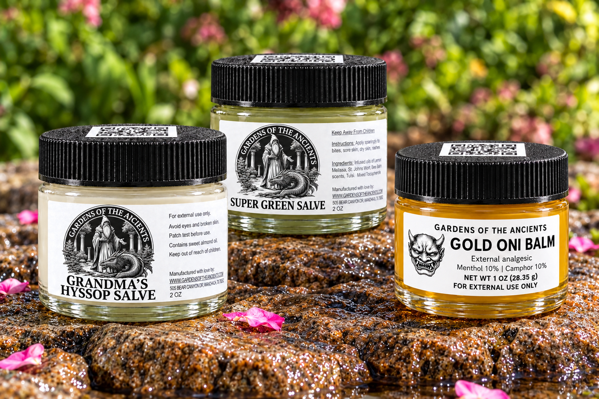 Salve & Balm Trio