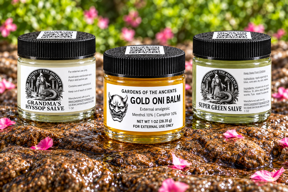 Salve & Balm Trio
